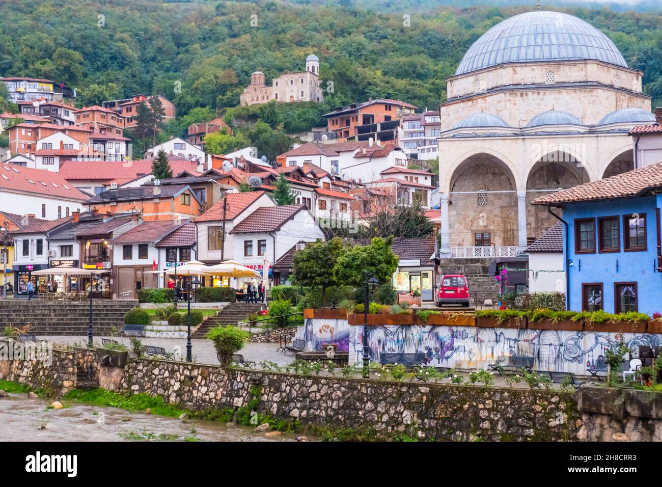 Xhamia e Sinan Pashës, Sinan Pasha mosque, Prizren, Kosovo Stock Photo