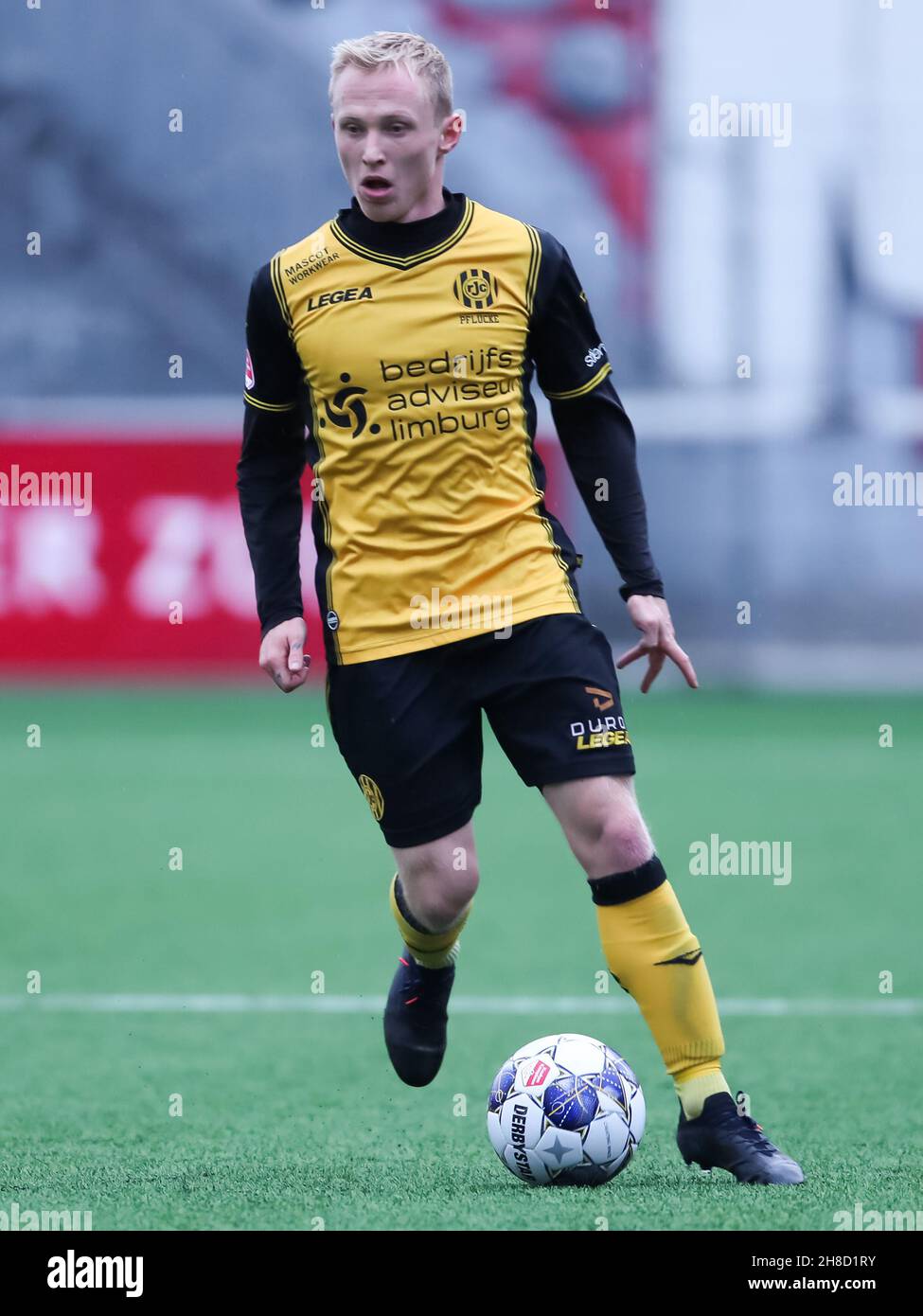 MAASTRICHT, NETHERLANDS - NOVEMBER 29: Patrick Pflucke of Roda JC ...