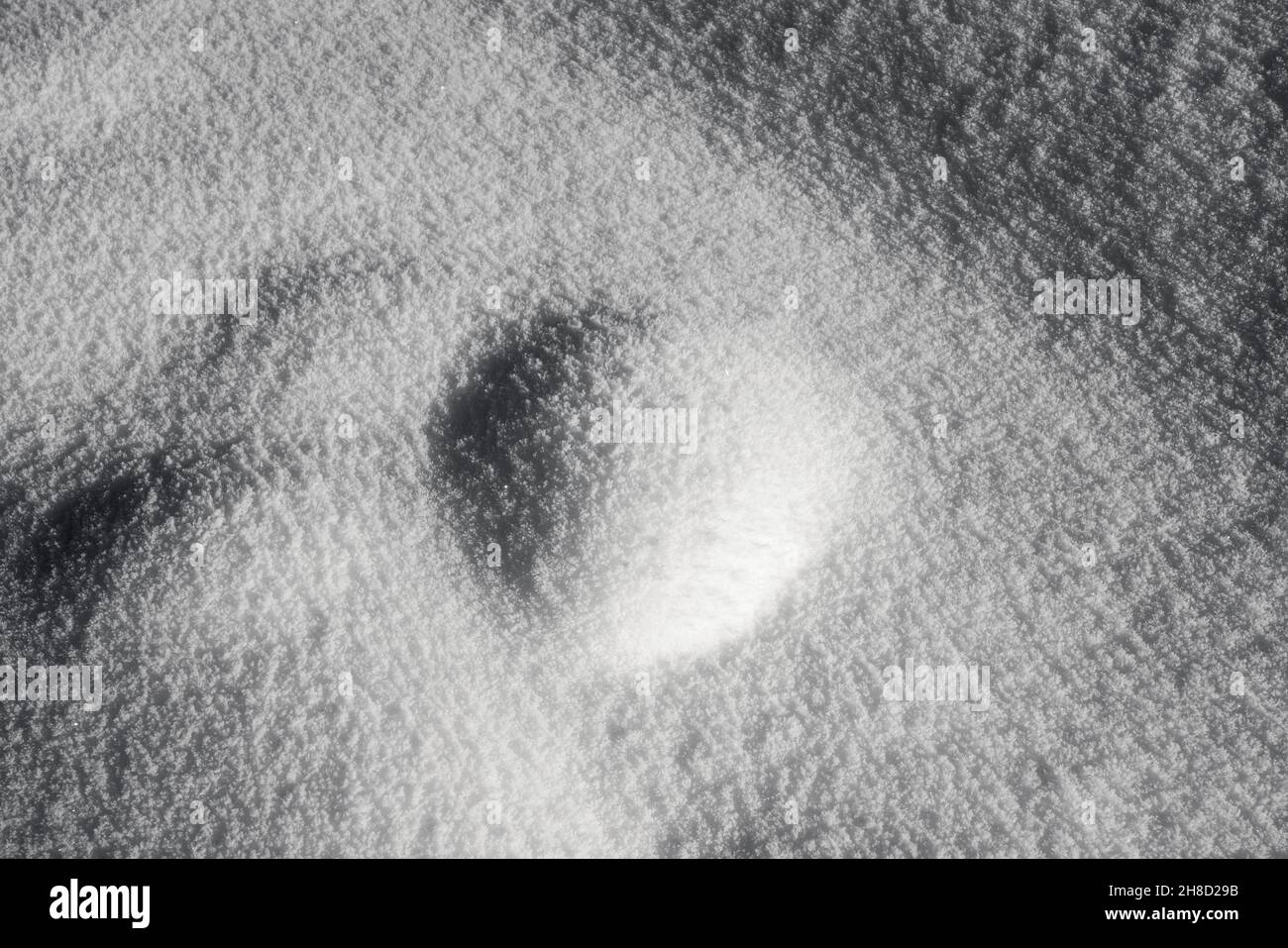 Snow surface Stock Photo