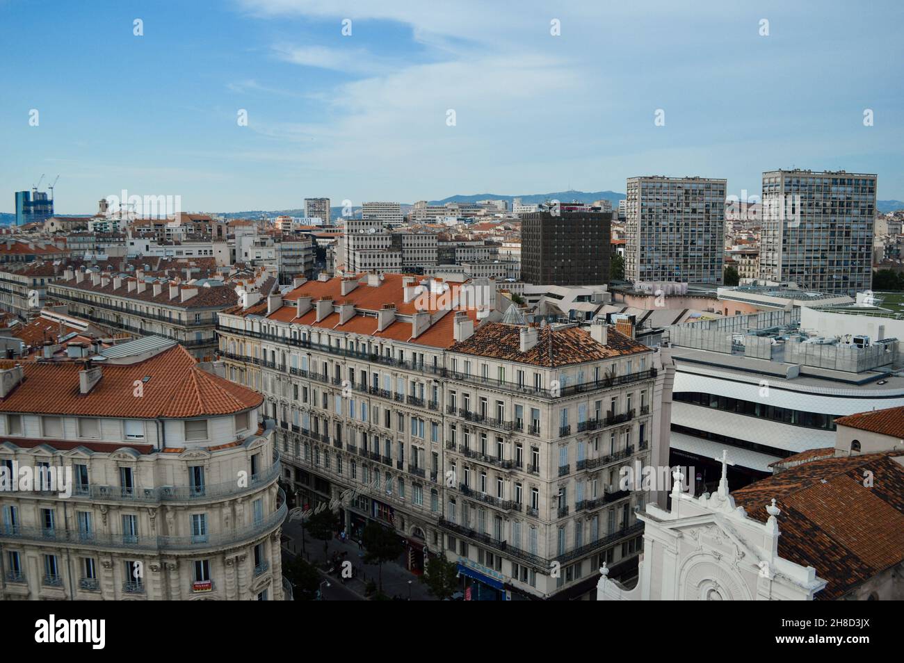 Marseille port area hi-res stock photography and images - Alamy