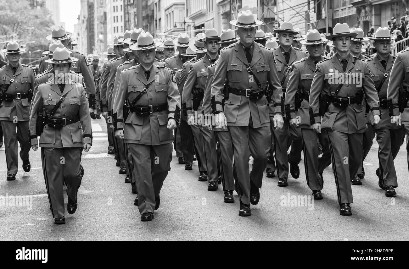 Manhattan, 5th Avenue, New York City USA November 11, 2021 Annual