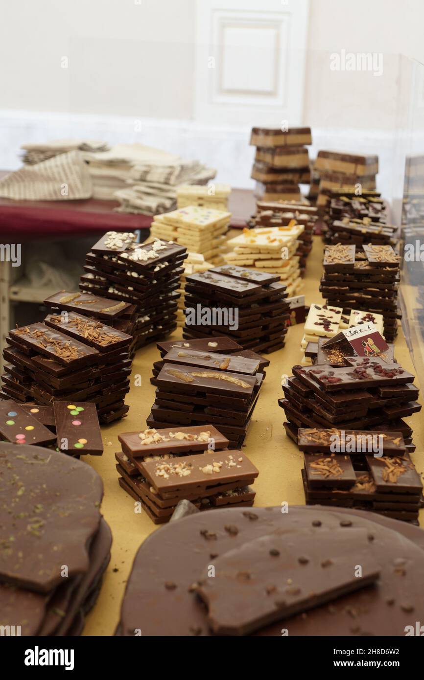 Old Town, Corso Vannucci course, Eurochocolate 2017, Perugia, Umbria ...
