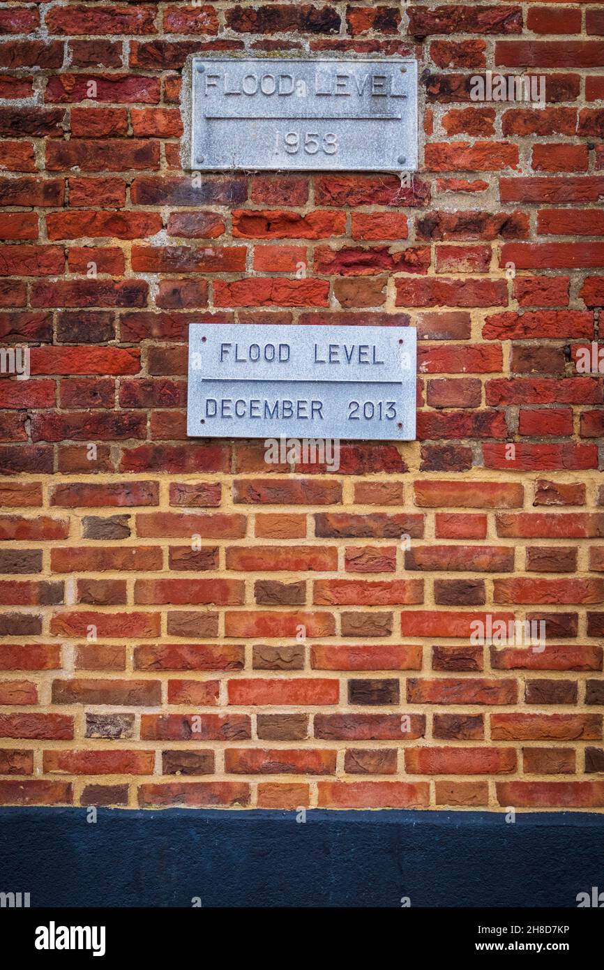 Extreme Weather Events are Nothing New Plaques Marking Historic