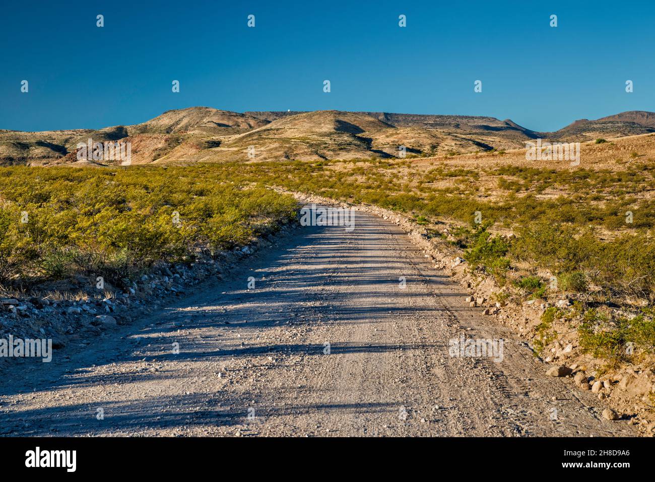 County Road E006 (Barksdale Road), FAA radar facility atop Magdalena