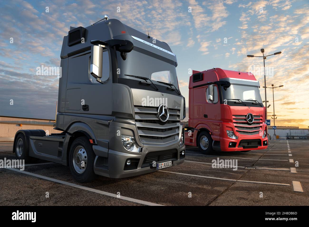 Mercedes Actros Euro 6 Tuning