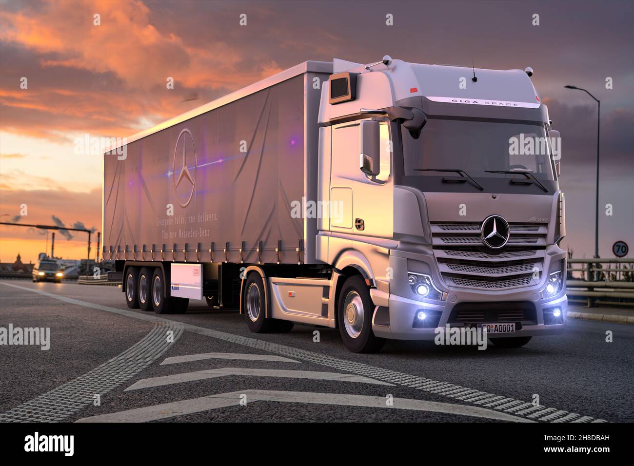 Fleetboard becomes standard in selected Mercedes-Benz truck models