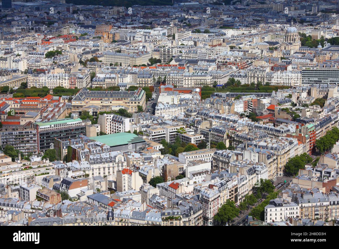 Val-de-Grace area of Paris city, France. 5th arrondissement of Paris. Stock Photo