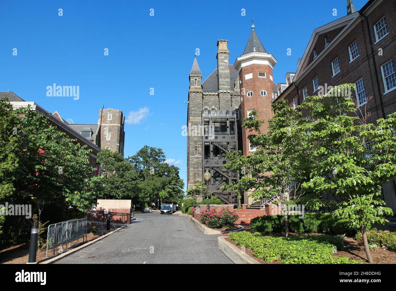 Washington D.C. Georgetown University campus historic architecture ...