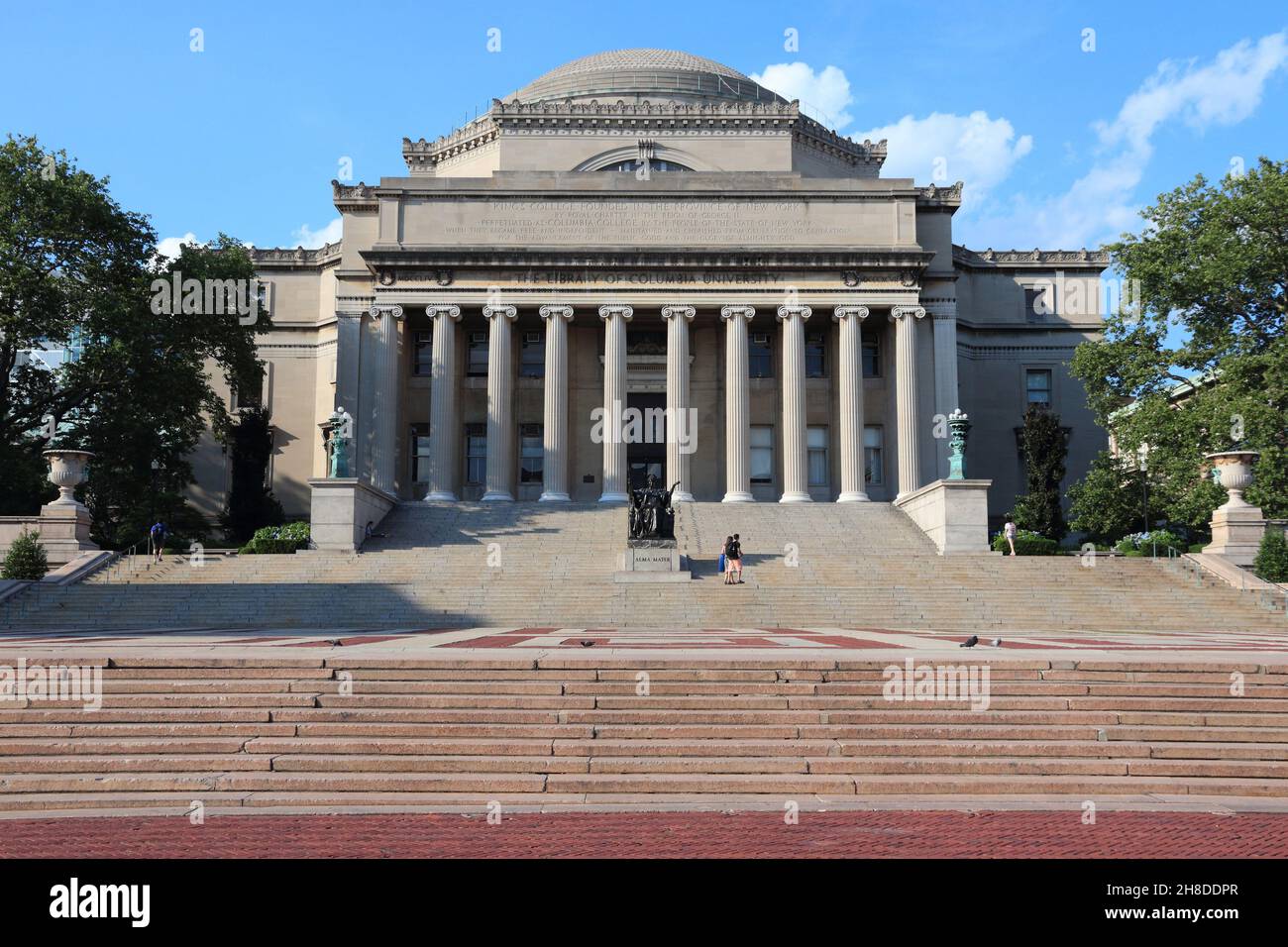 Columbia University Library In New York City, Usa Stock Photo - Alamy