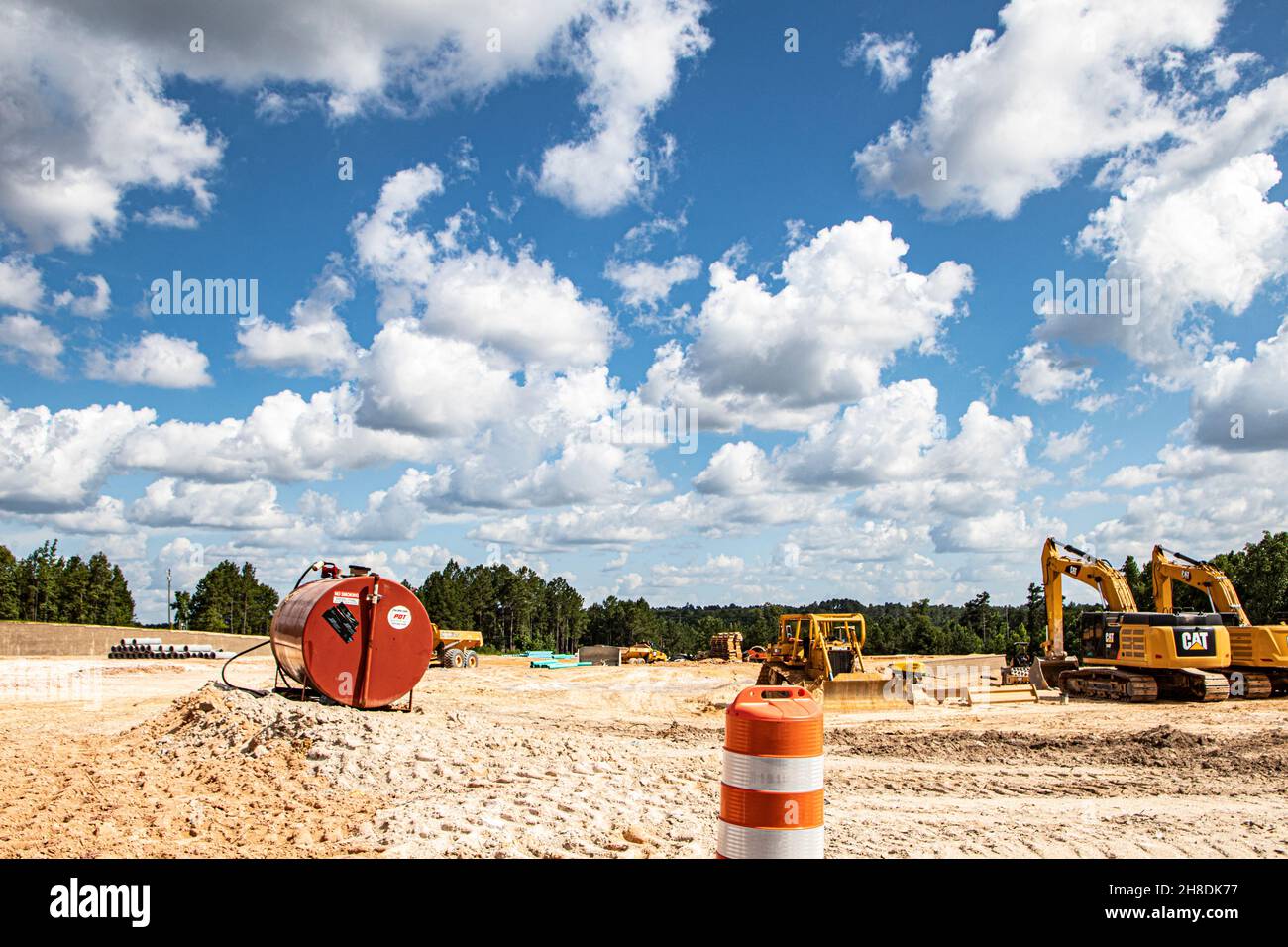 Augusta, Ga USA 07 01 21 Construction site Stock Photo Alamy