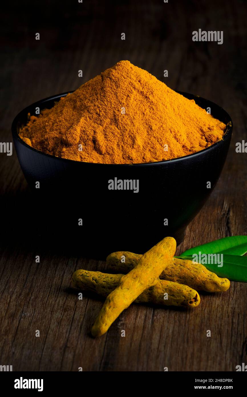 Tumeric Indian Anti depression india hi-res stock photography and images - Alamy