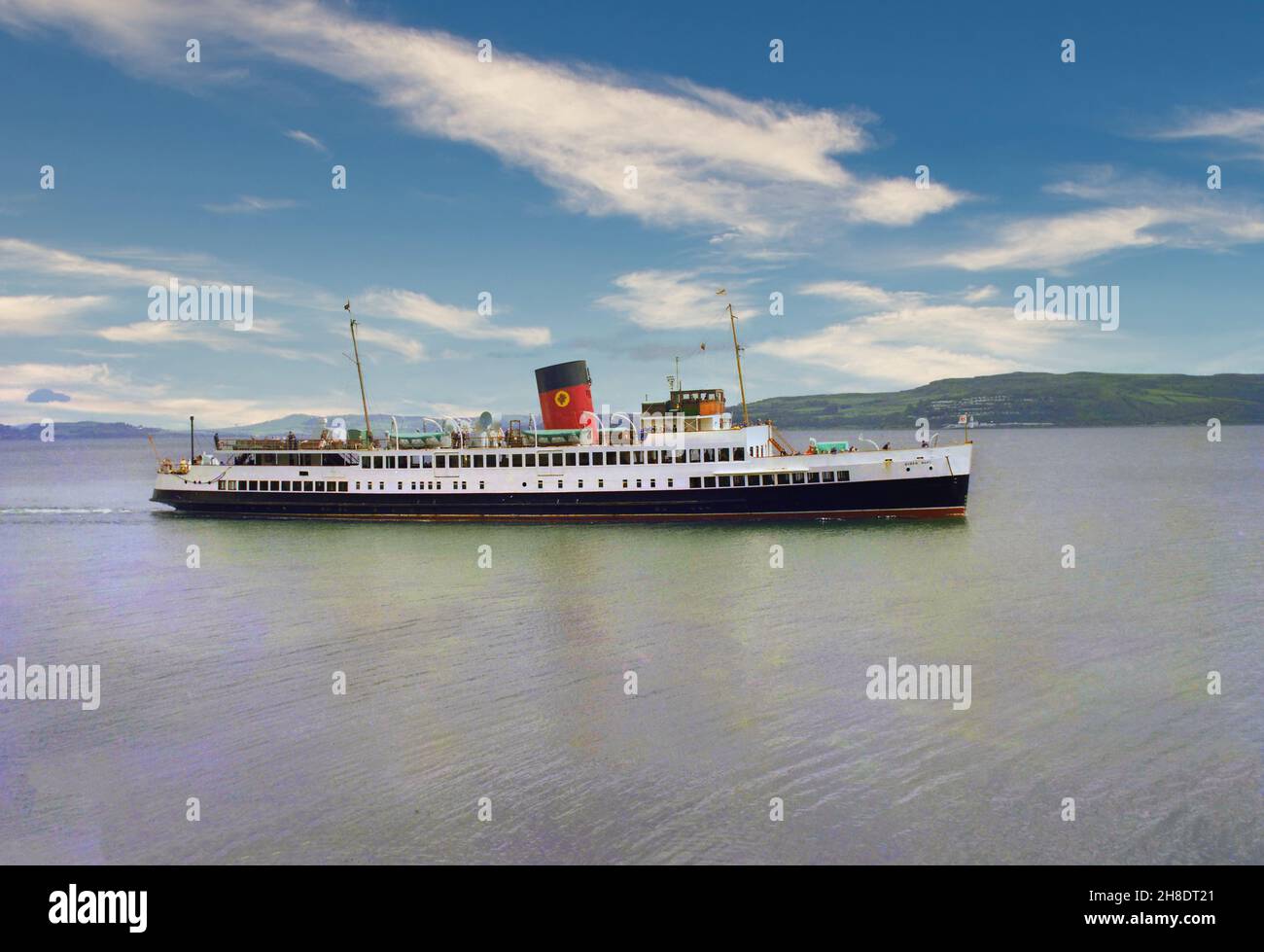 The Queen Mary, Clyde 1970s Stock Photo