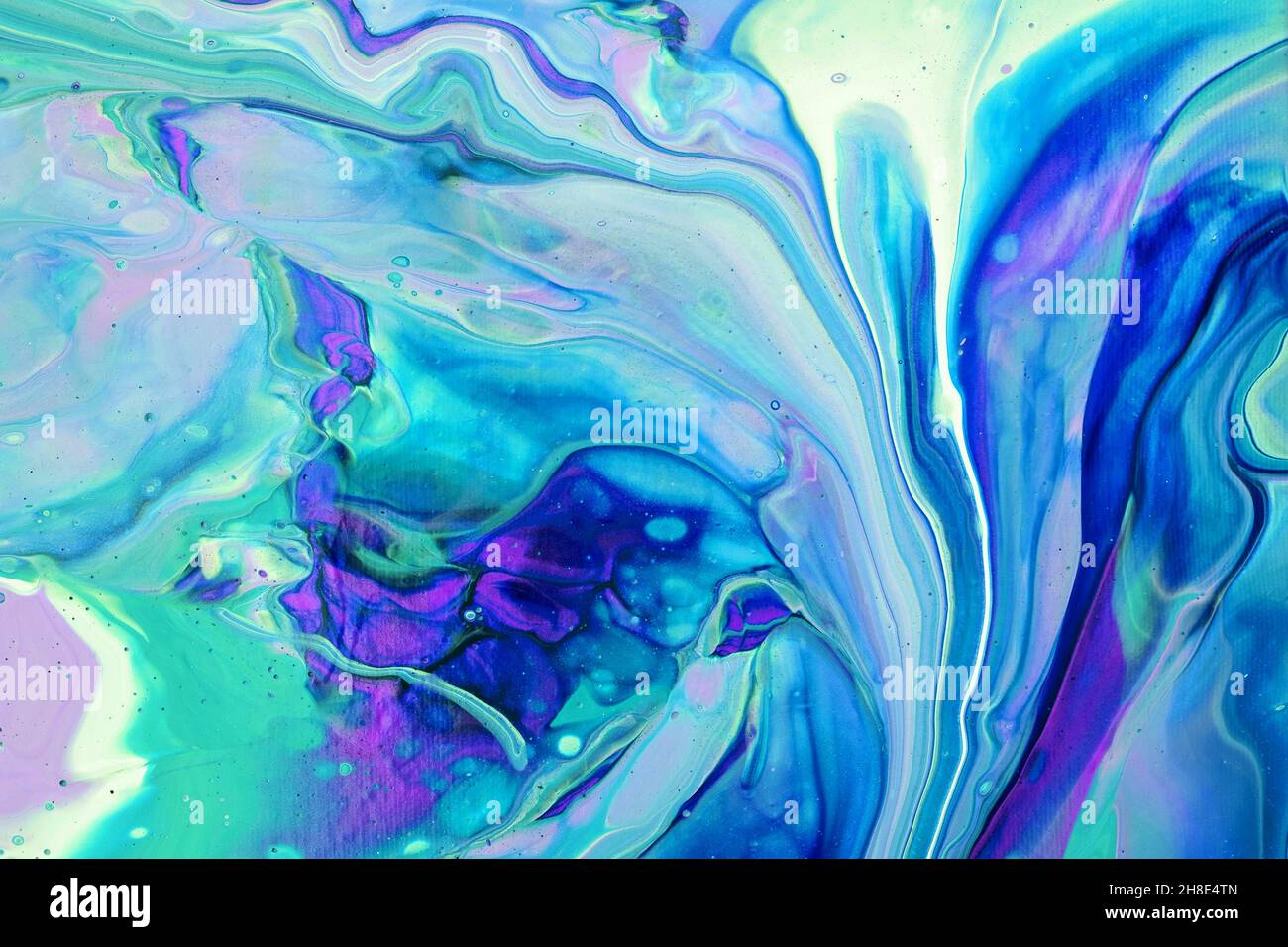 Fluid art painting. Abstract decorative marble texture Stock Photo - Alamy