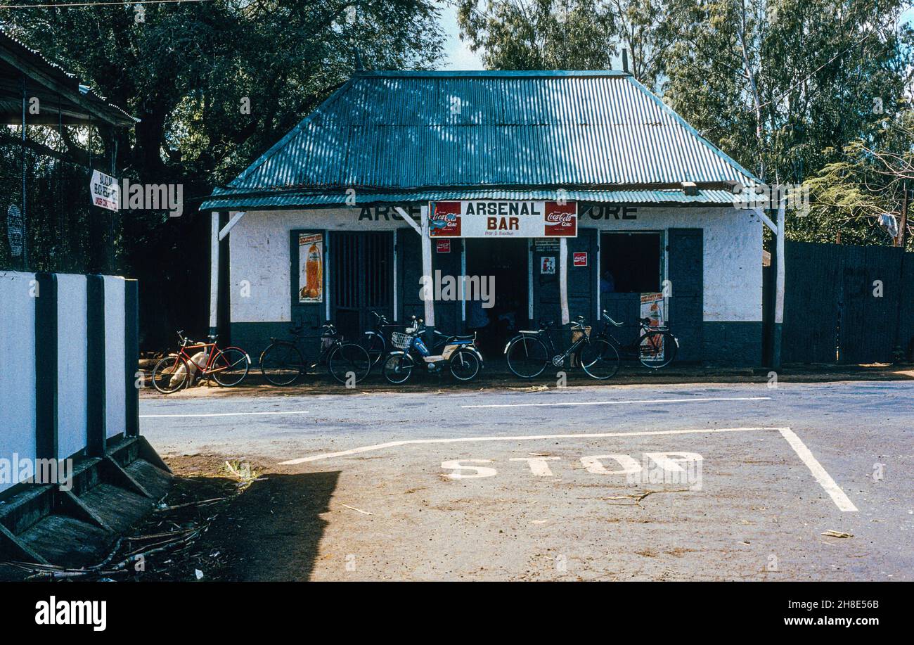 The local watering hole: a rural bar at a crossroads in Mauritius Stock ...