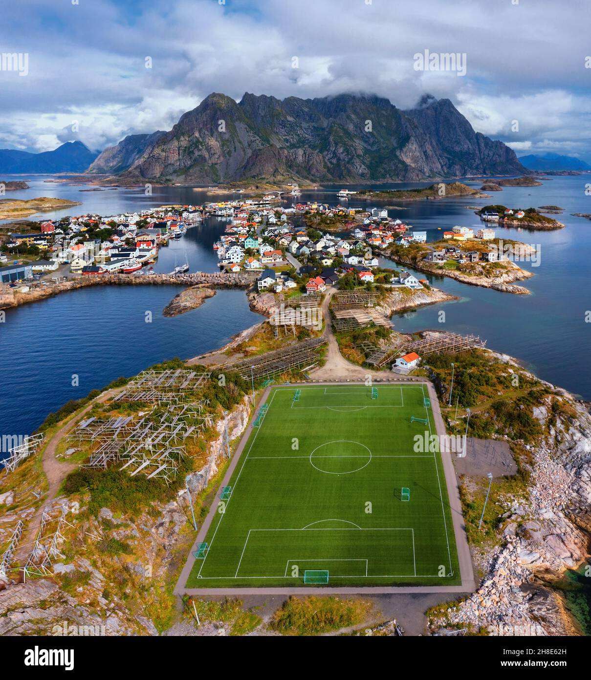 Lofoten islands football hi-res stock photography and images - Alamy