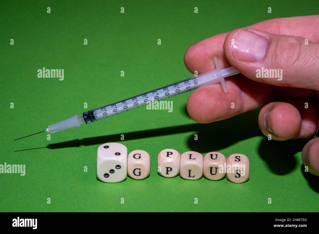 Concept Image 2G plus and 3G plus, letter cubes form 2G and 3G plus ...
