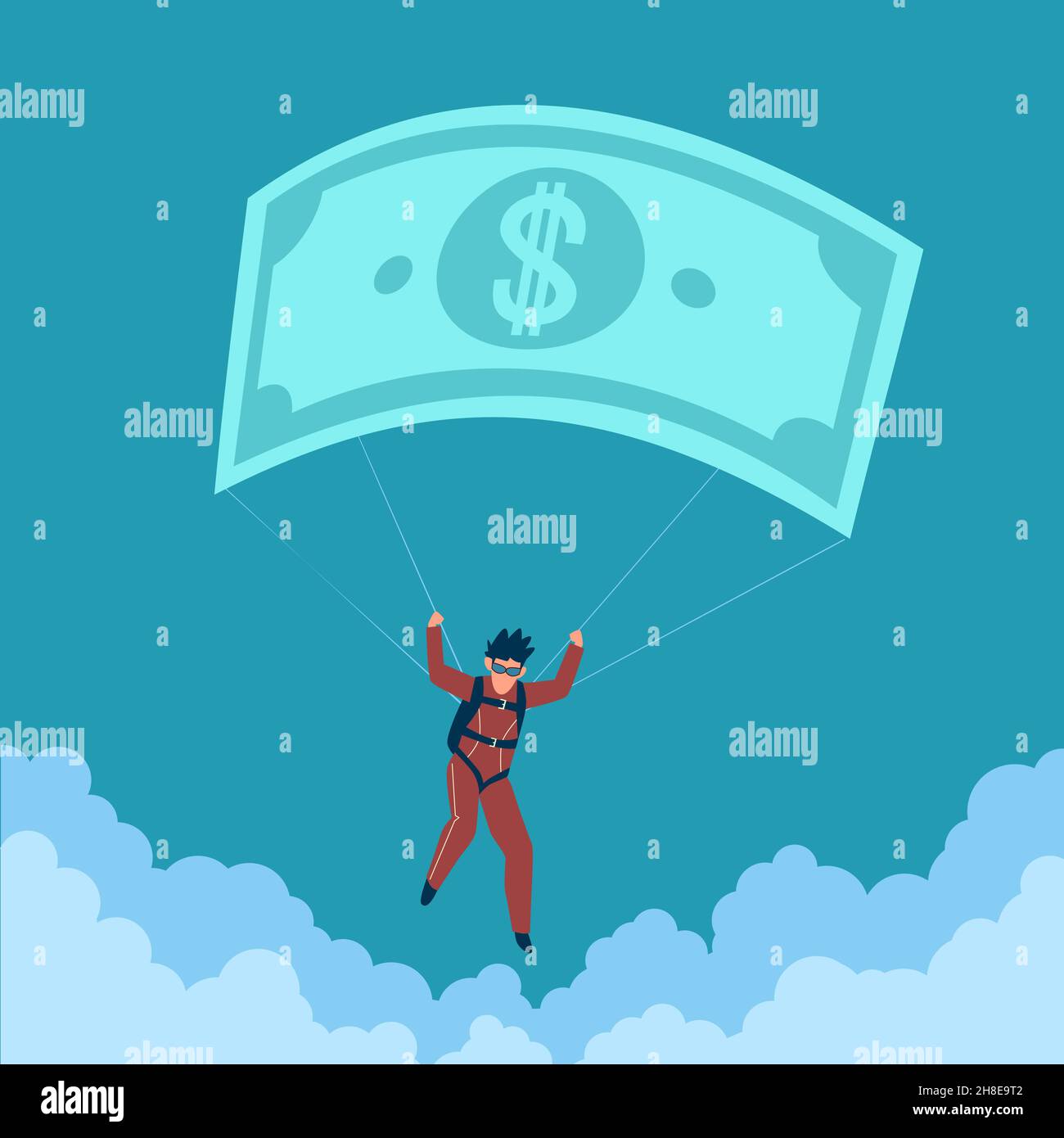 Financial parachute. Money allowance. Investment protection and