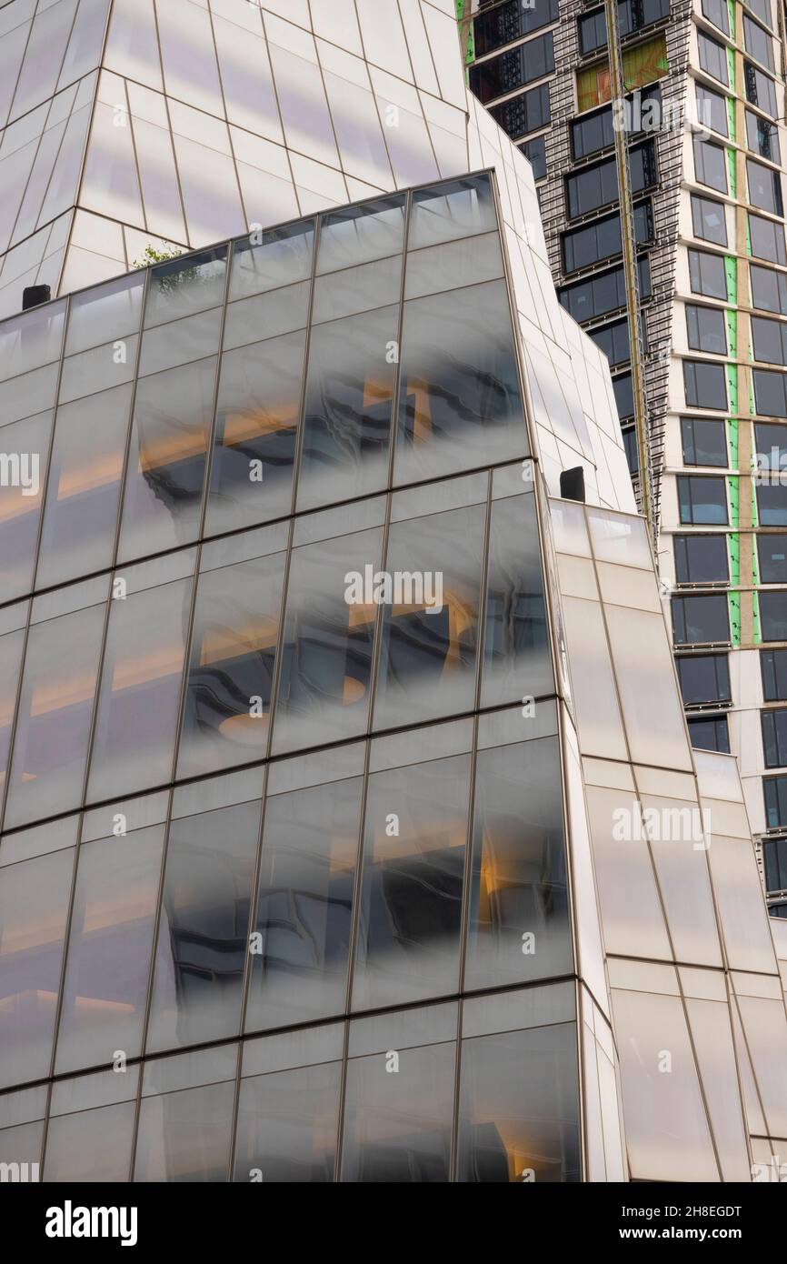 Jean Nouvel and Frank Gehry building in Chelsea Manhattan NYC Stock ...