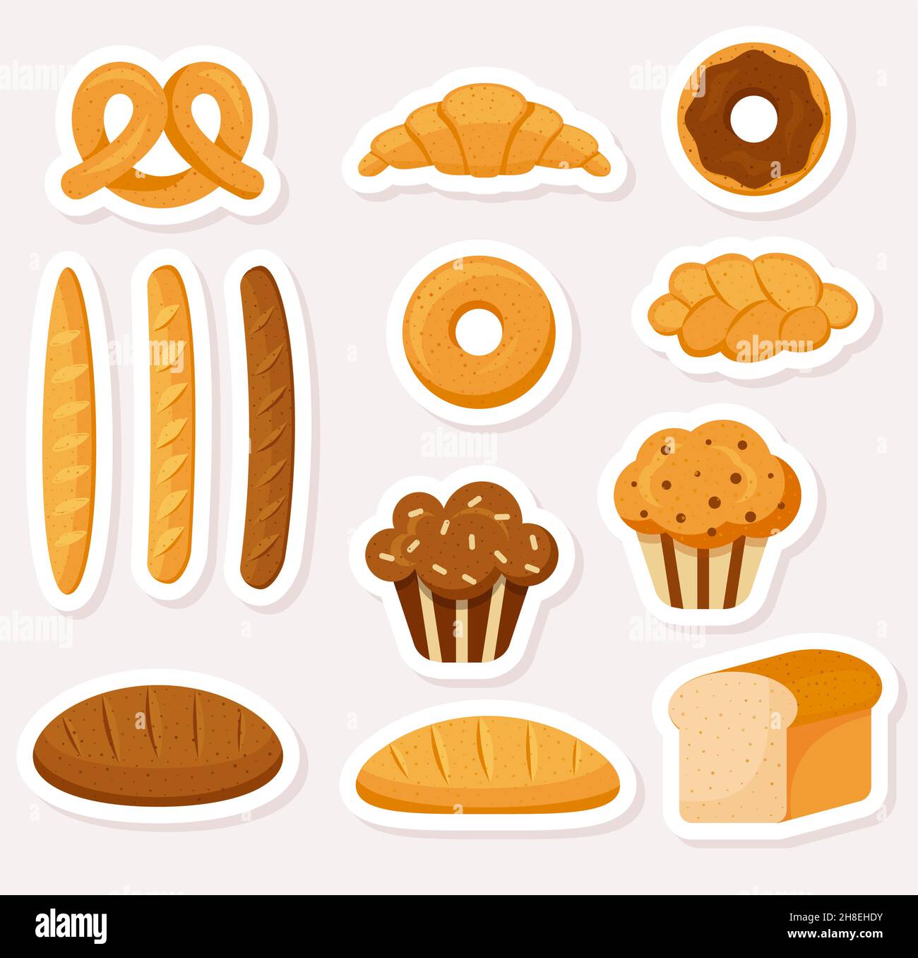 Bread Sticker Collection Bread Sticker Collection