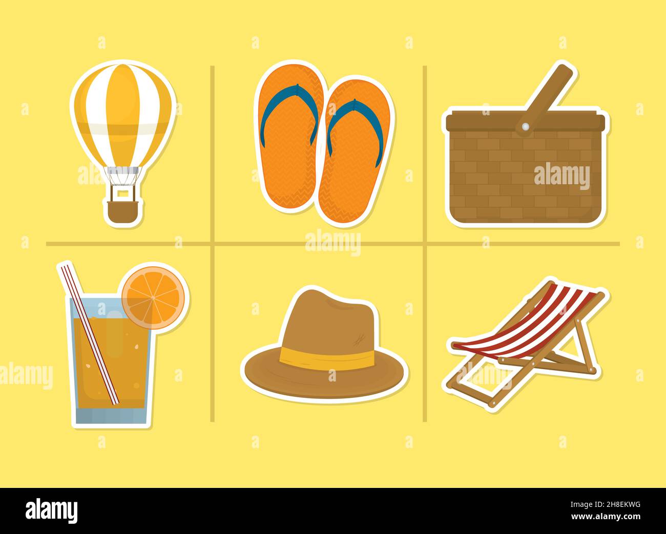 travel and summer icon set Stock Vector Image & Art - Alamy