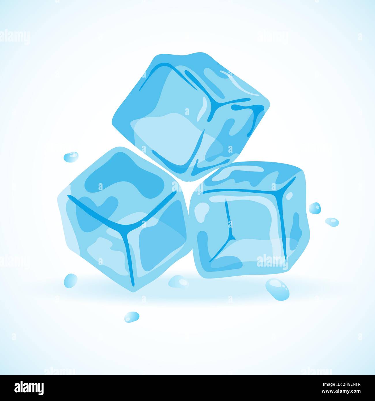 Icy dew Stock Vector Images - Alamy