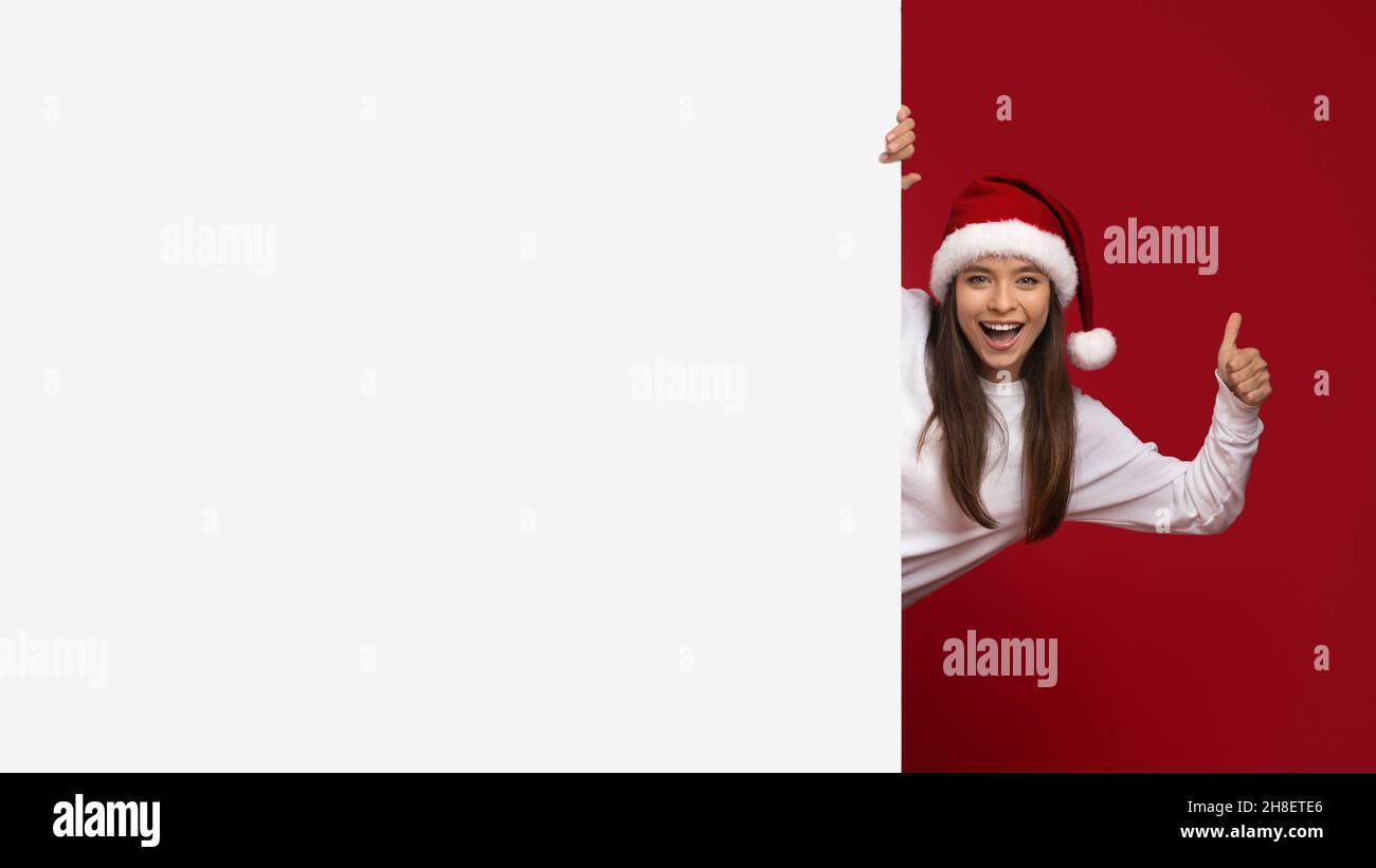 Woman wearing with ad board hi-res stock photography and images - Alamy