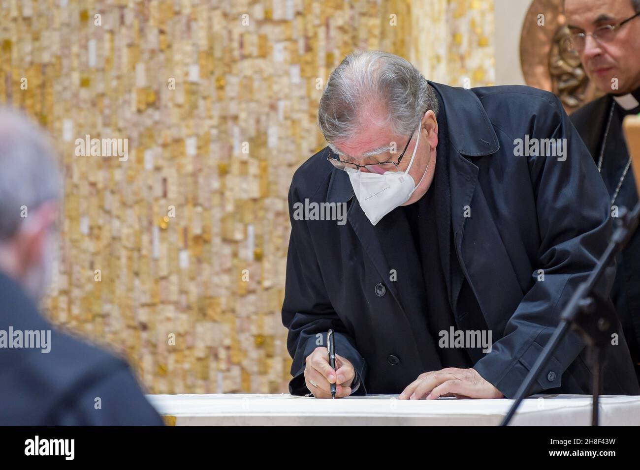 On the Feast of the Franciscan Saints, a ceremony was held at the