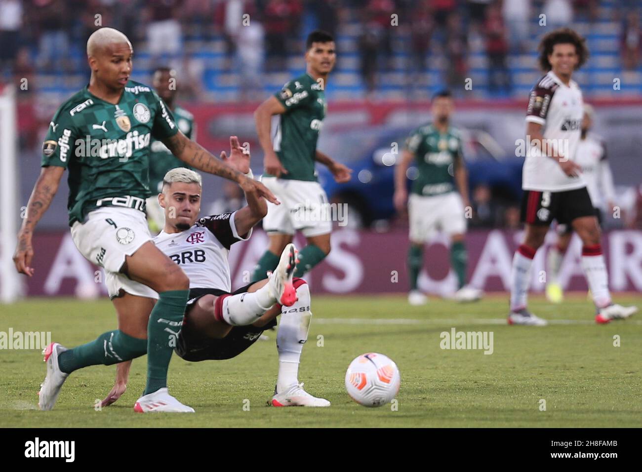 Uruguay - 11/27/2021 - LIBERTADORES 2021 FINAL, PALMEIRAS X FLAMENGO - Fans  during the match between Palmeiras