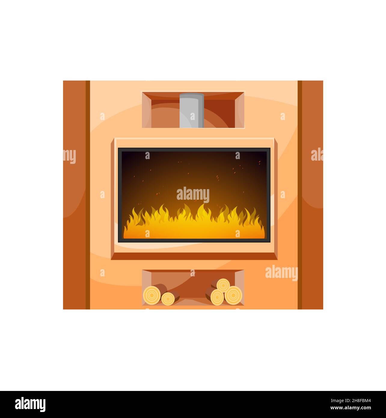 Fire fronted Stock Vector Images Alamy