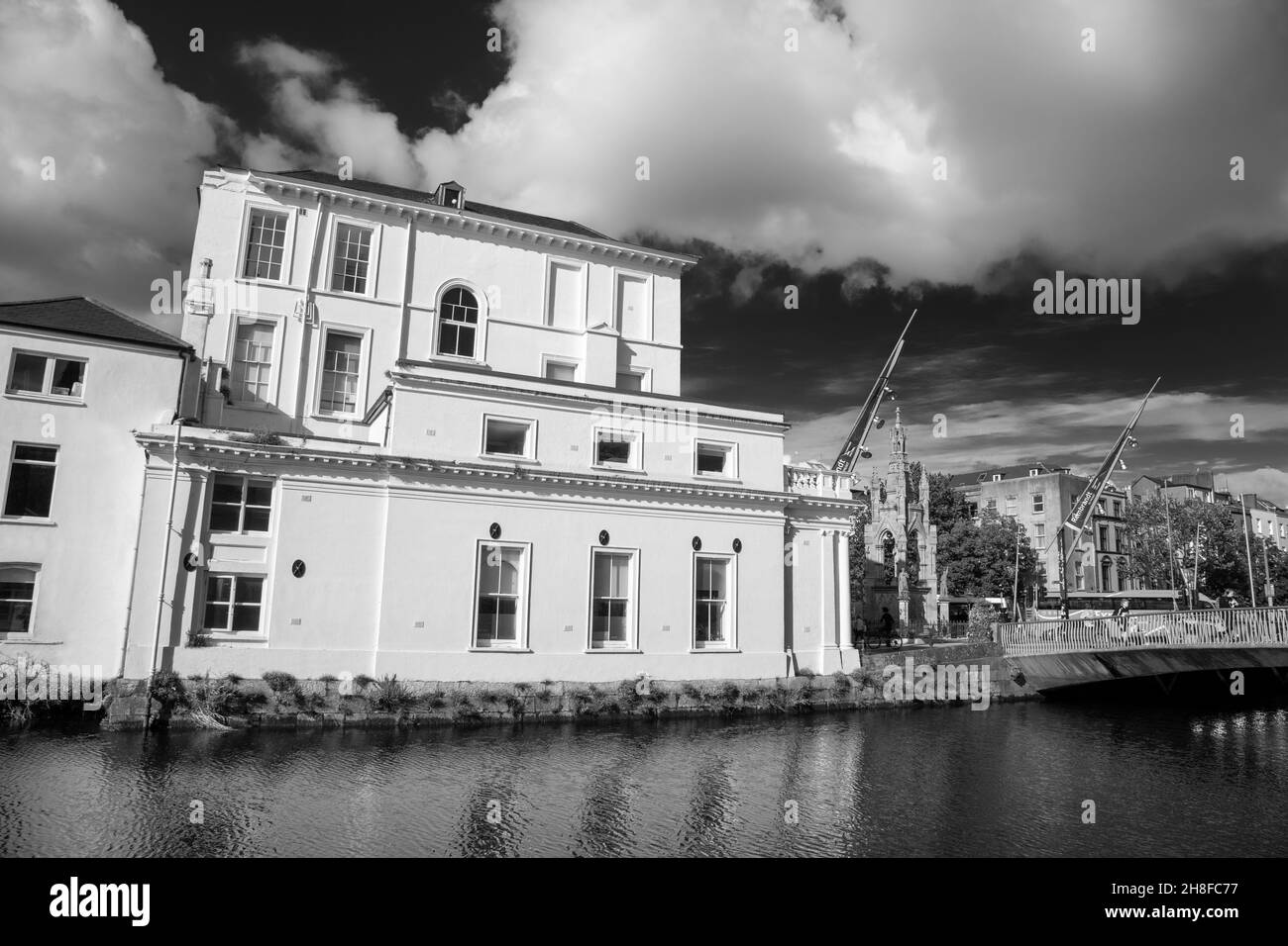 Crawford College of Art & Design,River Lee, Cork City, County Cork, Ireland Stock Photo