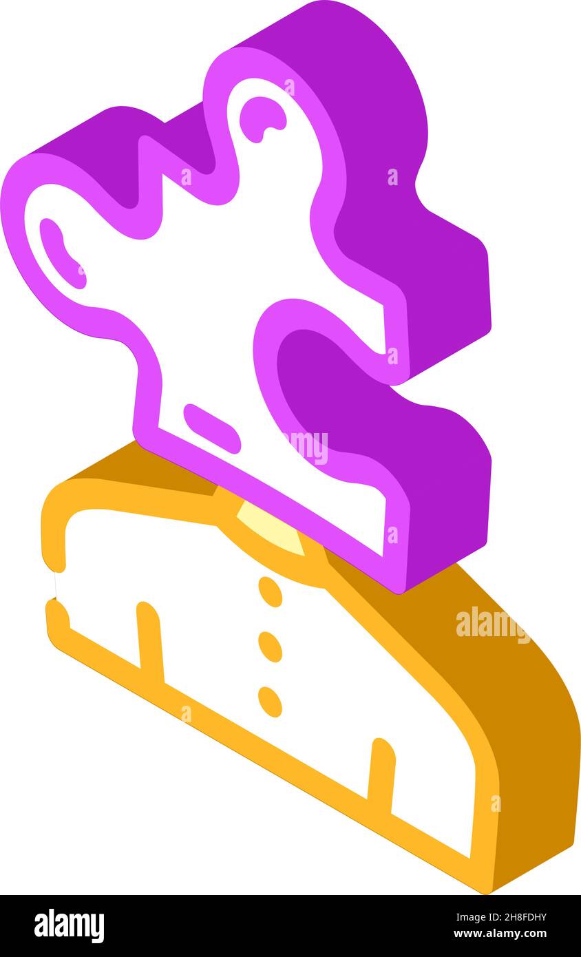 diagram money isometric icon vector illustration Stock Vector Image ...