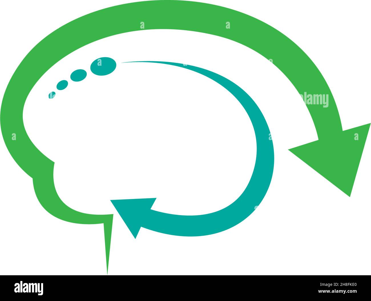 Brain Logo vector icon Template illustration Stock Vector Image & Art ...