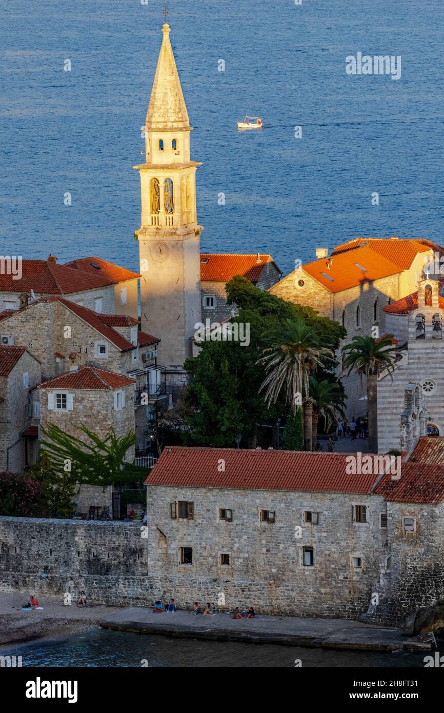 The Old Budva’s town is a unique architectural and urban entity which is mentioned as a lodgment even in the antique period. Stock Photo