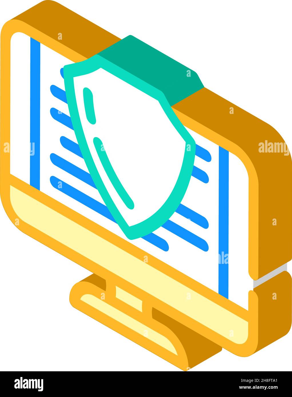 insurance money isometric icon vector illustration Stock Vector Image ...