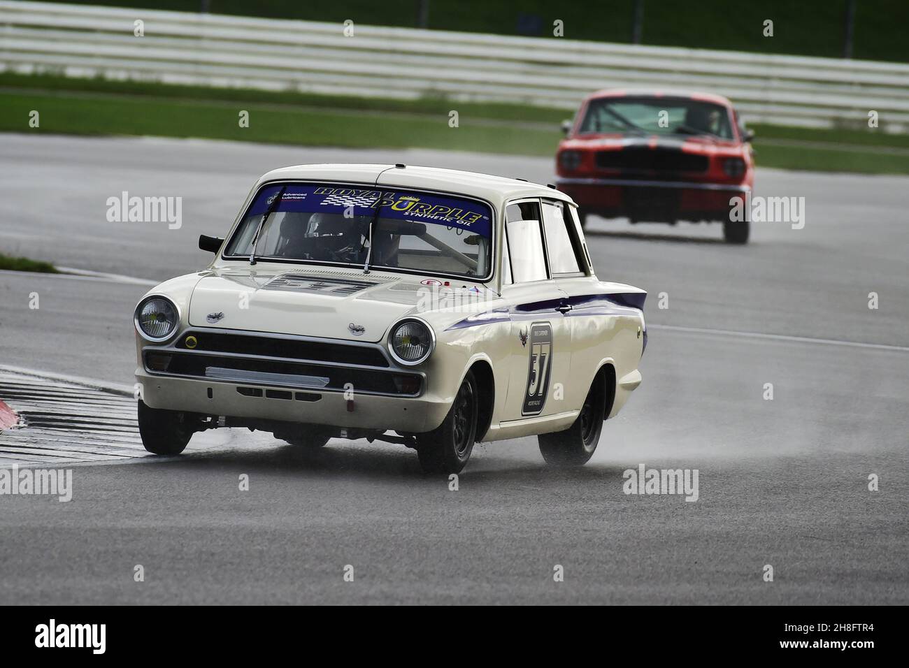 Mike Gardiner, Josh Cook, Lotus Ford Cortina, HRDC Jack Sears Trophy