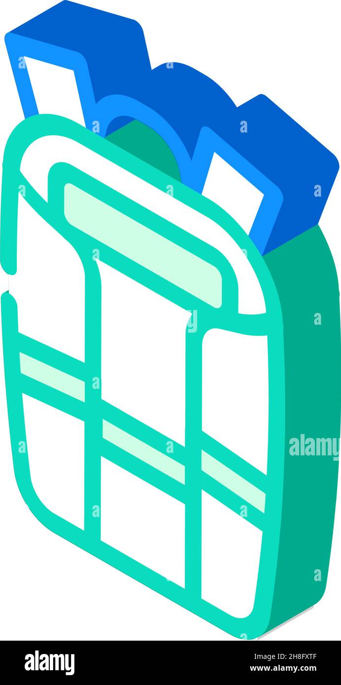 camera bag isometric icon vector illustration Stock Vector Image & Art ...