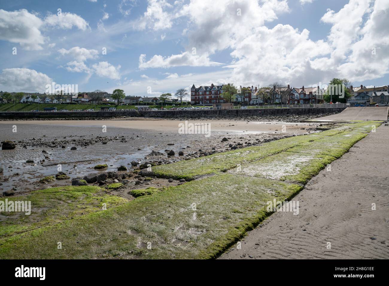 Rhos on Sea on the North Wales coast UK Stock Photo Alamy