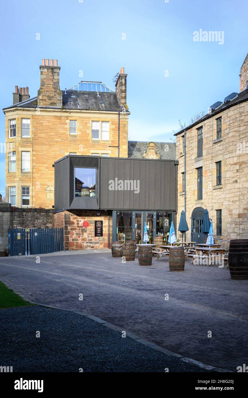 Edinburgh, Scotland, UK Holyrood distillery by 7N Architects Stock
