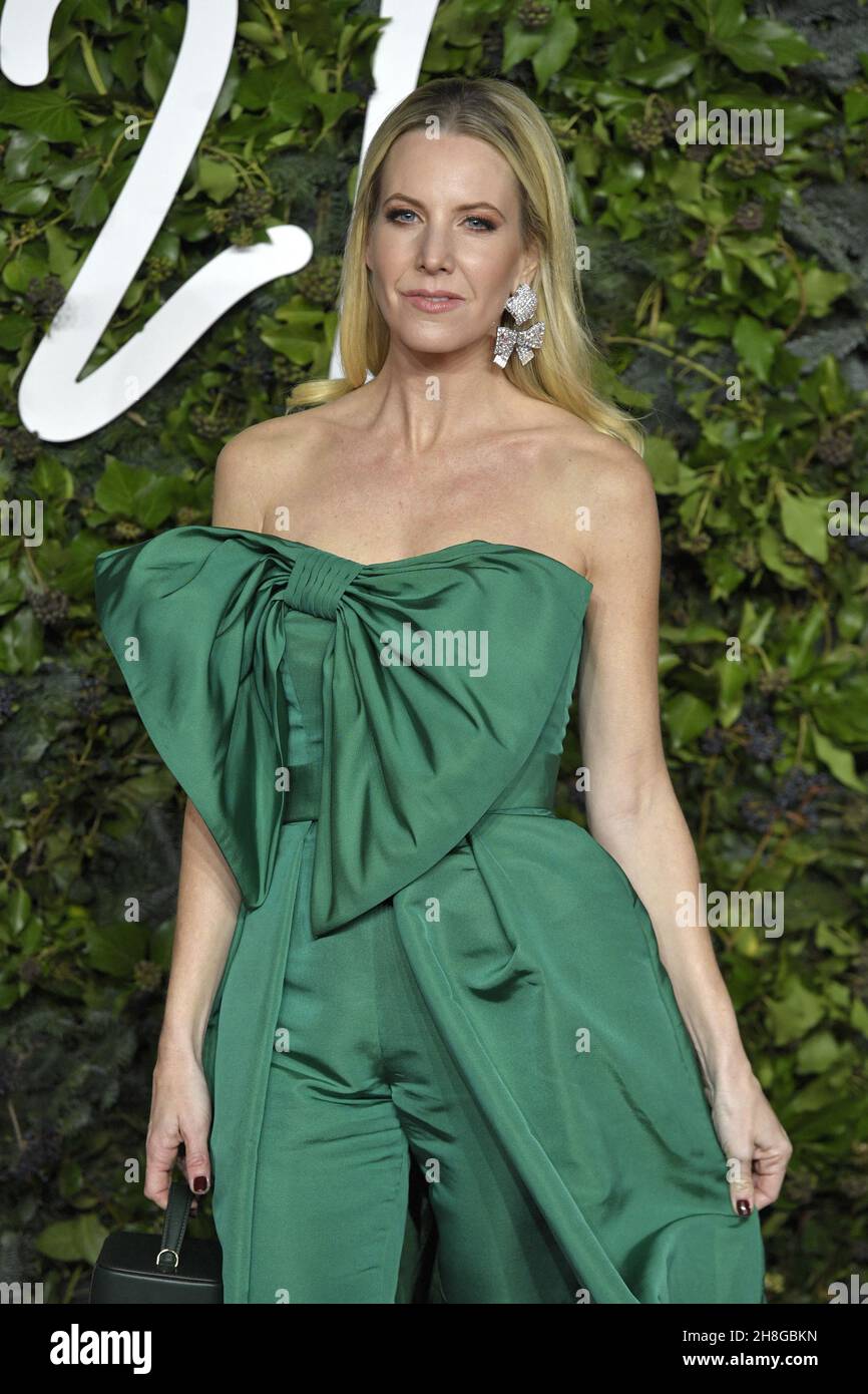 Alice Naylor-Leyland attending The Fashion Awards 2021 at the Royal