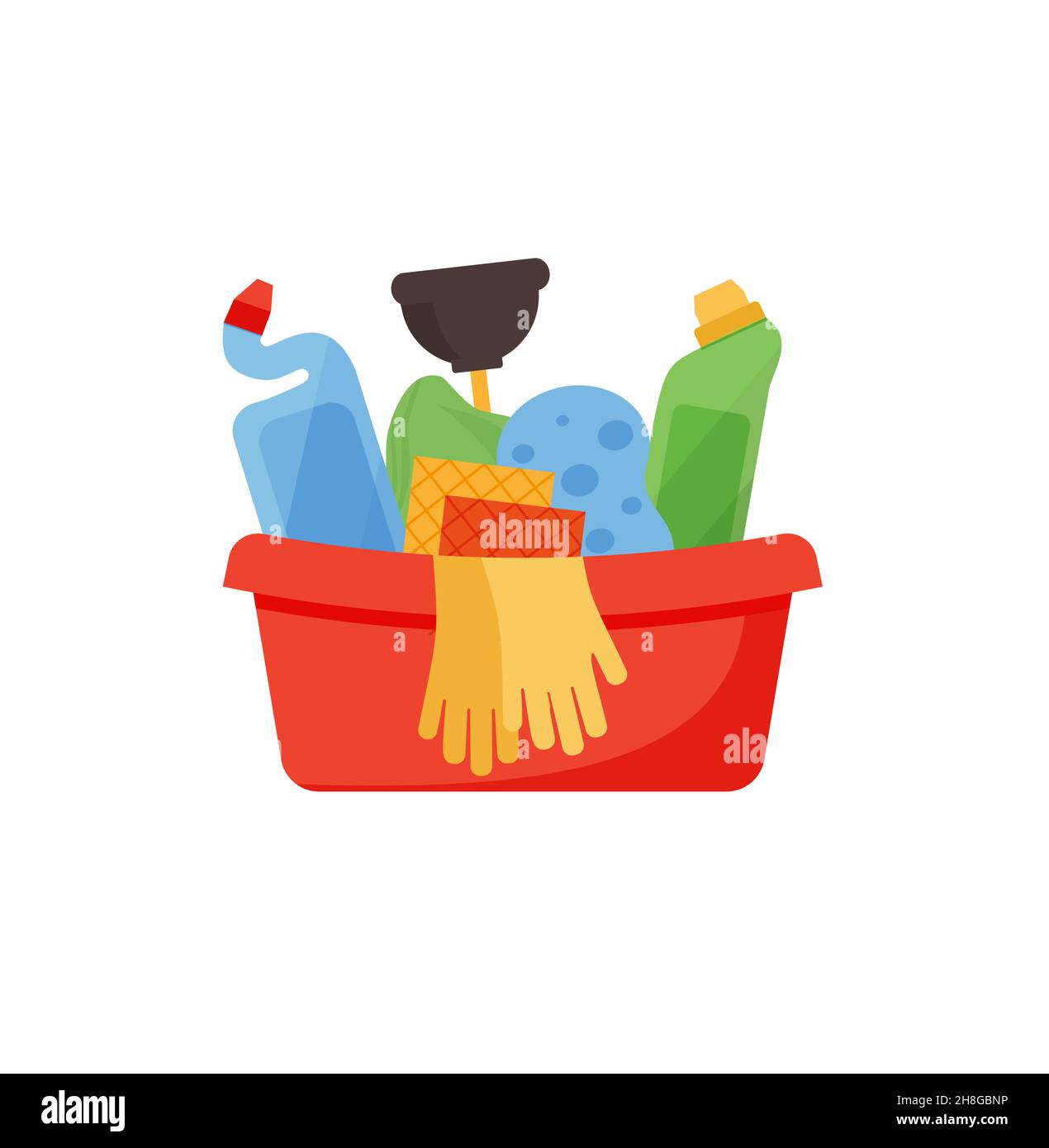 Brush brushes brooms broom Stock Vector Images Alamy