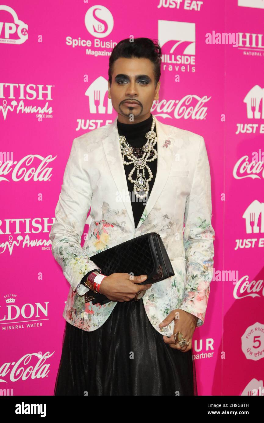 Mr Fabulous, British Curry Awards, Battersea Evolution, London, UK, 29