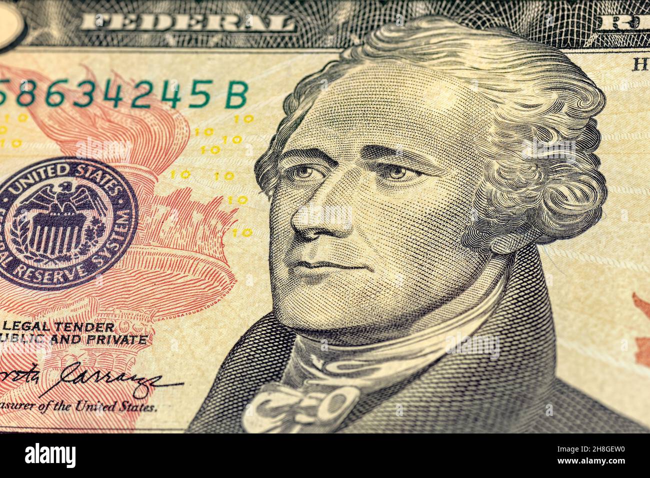 Alexander hamilton bill sale