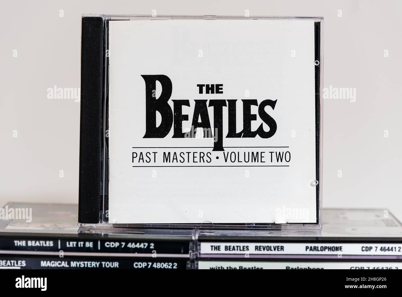 EMI CD  Disc - The Beatles / Past Masters . Volume 2 Stock Photo