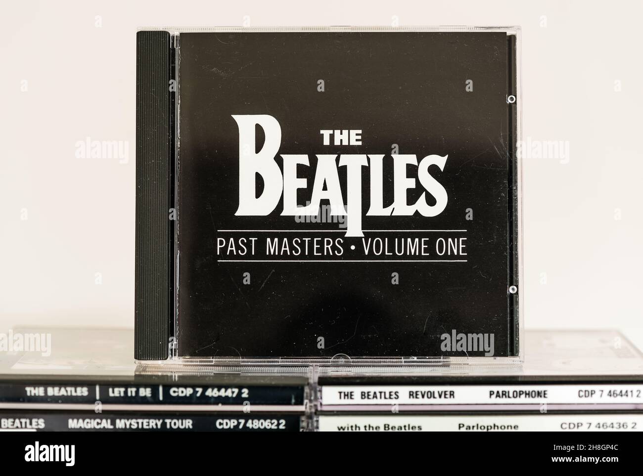 EMI CD  Disc - The Beatles / Past Masters . Volume 1 Stock Photo