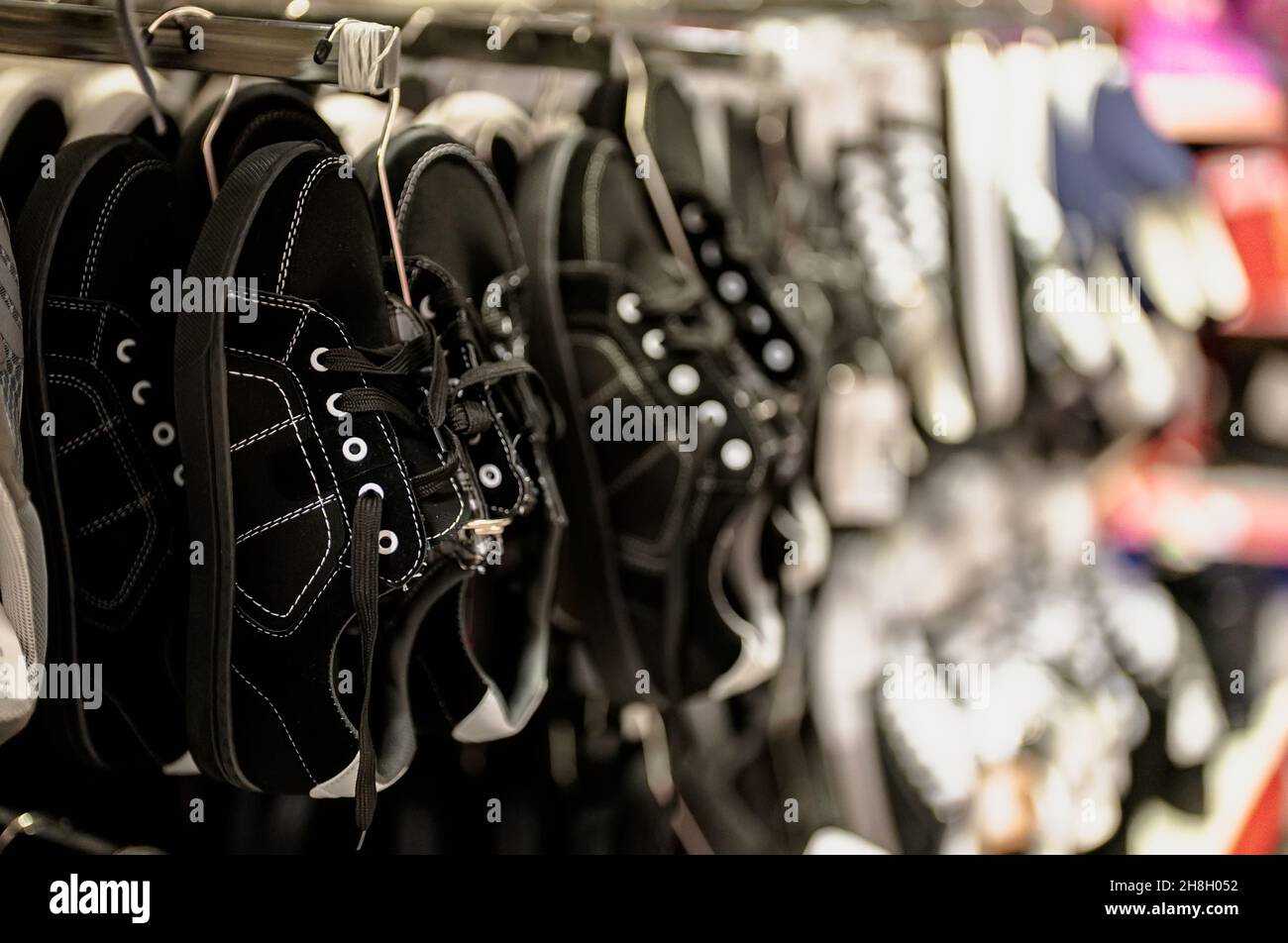 Collection of different sport shoes Stock Photo Alamy