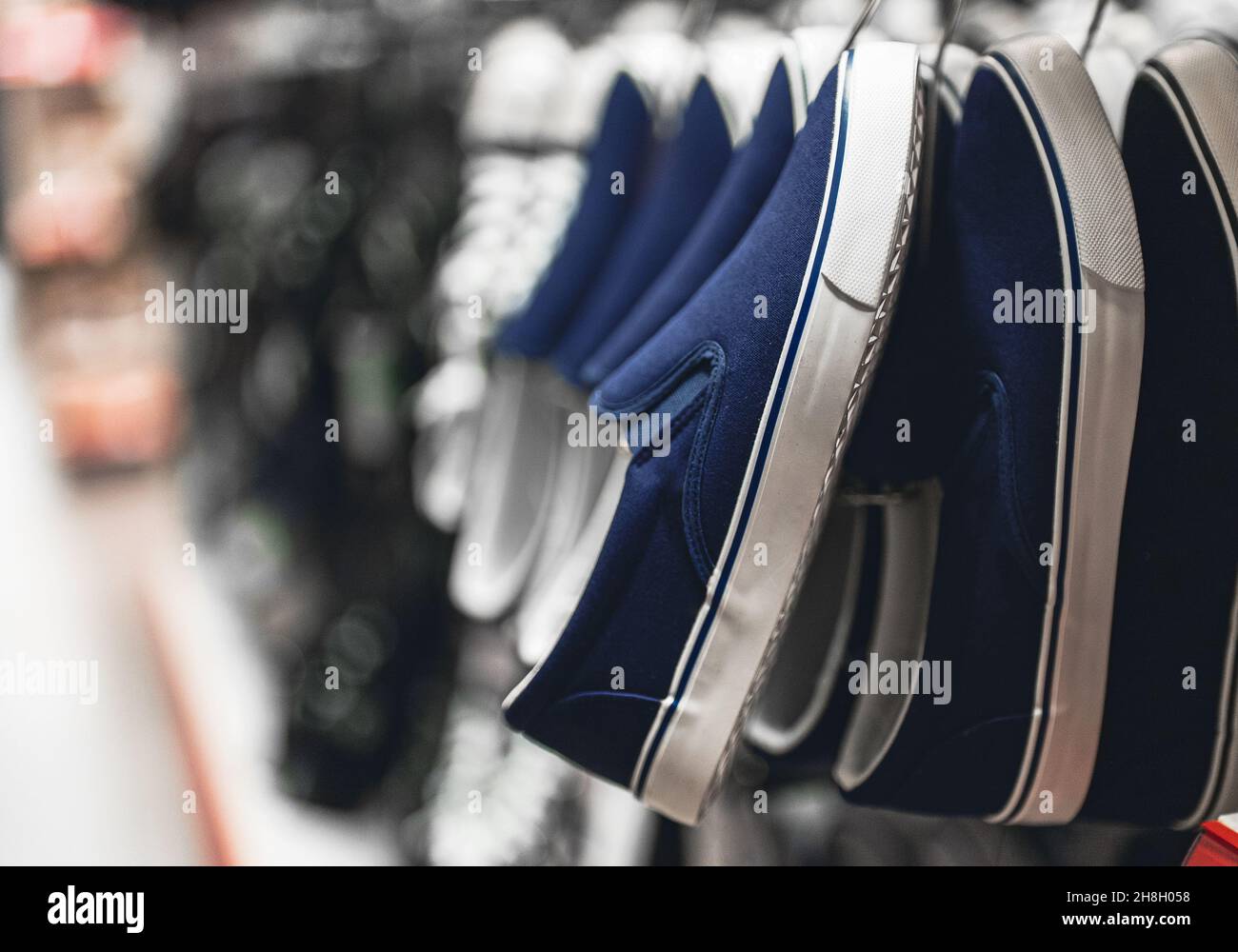 Collection of different sport shoes Stock Photo Alamy