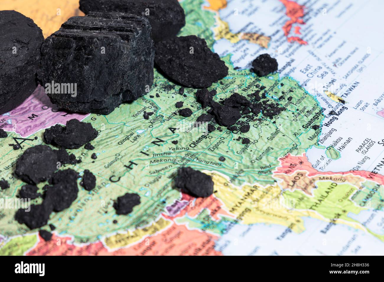 Coal Energy Shortage In China Stock Photo - Alamy