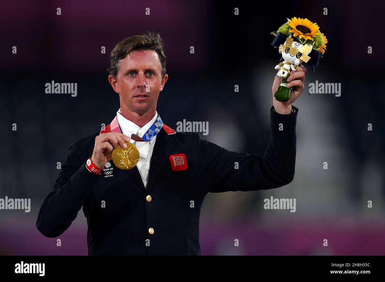 File photo dated 04-08-2021 of Great Britain's Ben Maher, who says that 'everything has become reality' as he settles into life as Olympic individual showjumping champion. Issue date: Tuesday November 30, 2021. Stock Photo