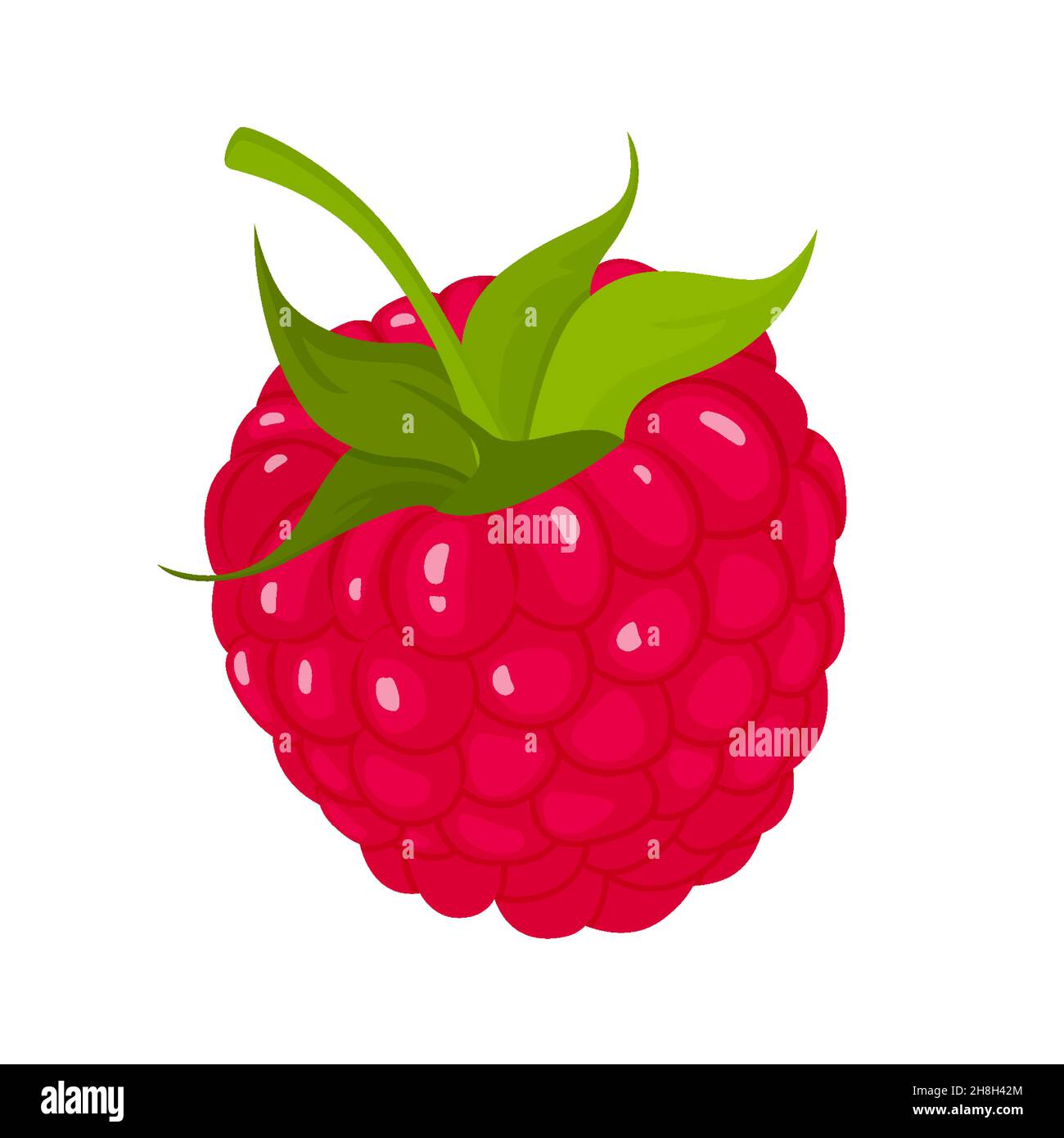 Raspberry clip art hi-res stock photography and images - Page 5 - Alamy