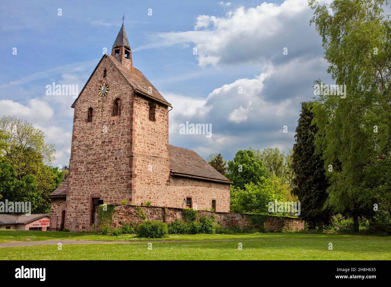 St.Michael Church, Kirchbrak, district of Holzminden, Weserbergland, Lower Saxony, Germany Stock Photo